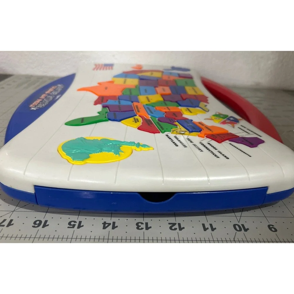 Tek Nek United States Talking Map Puzzle Educational Geography Toy Kids